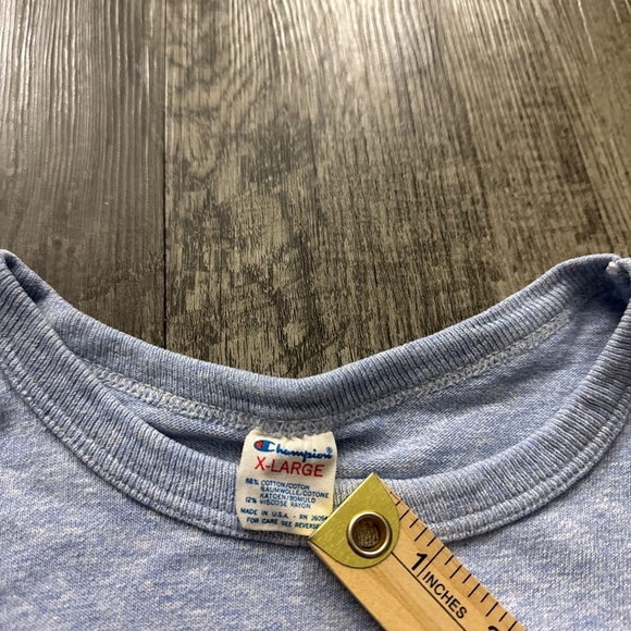 Vintage 80s Champion Notre Dame Logo Graphic T Shirt - Picture 4 of 6